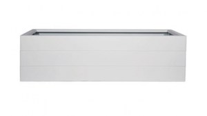Modulaire Bloembak Wit 42cm Hoog, Stel Zelf Uw Bloembak Samen! A. van Elk BV